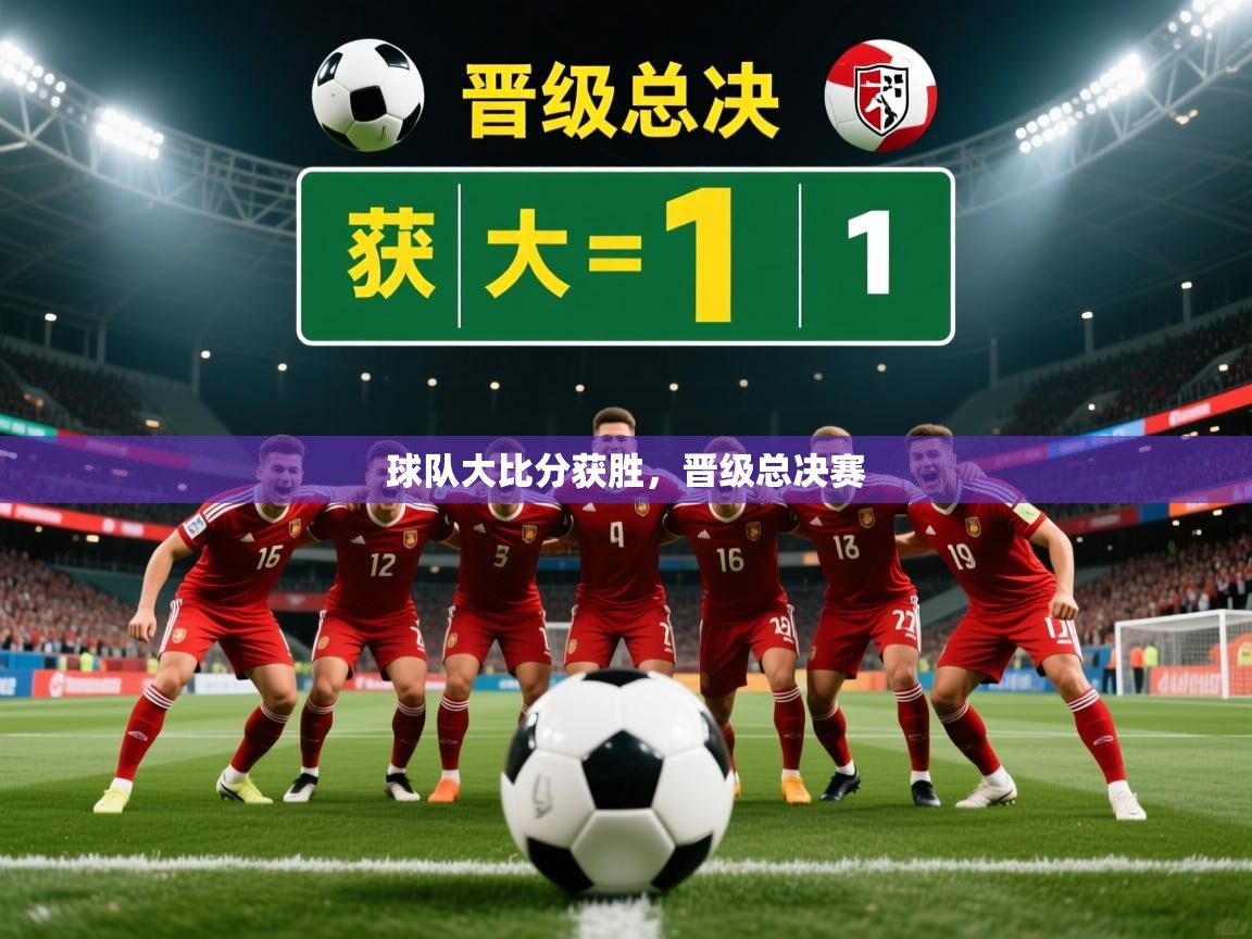 球队大比分获胜，晋级总决赛