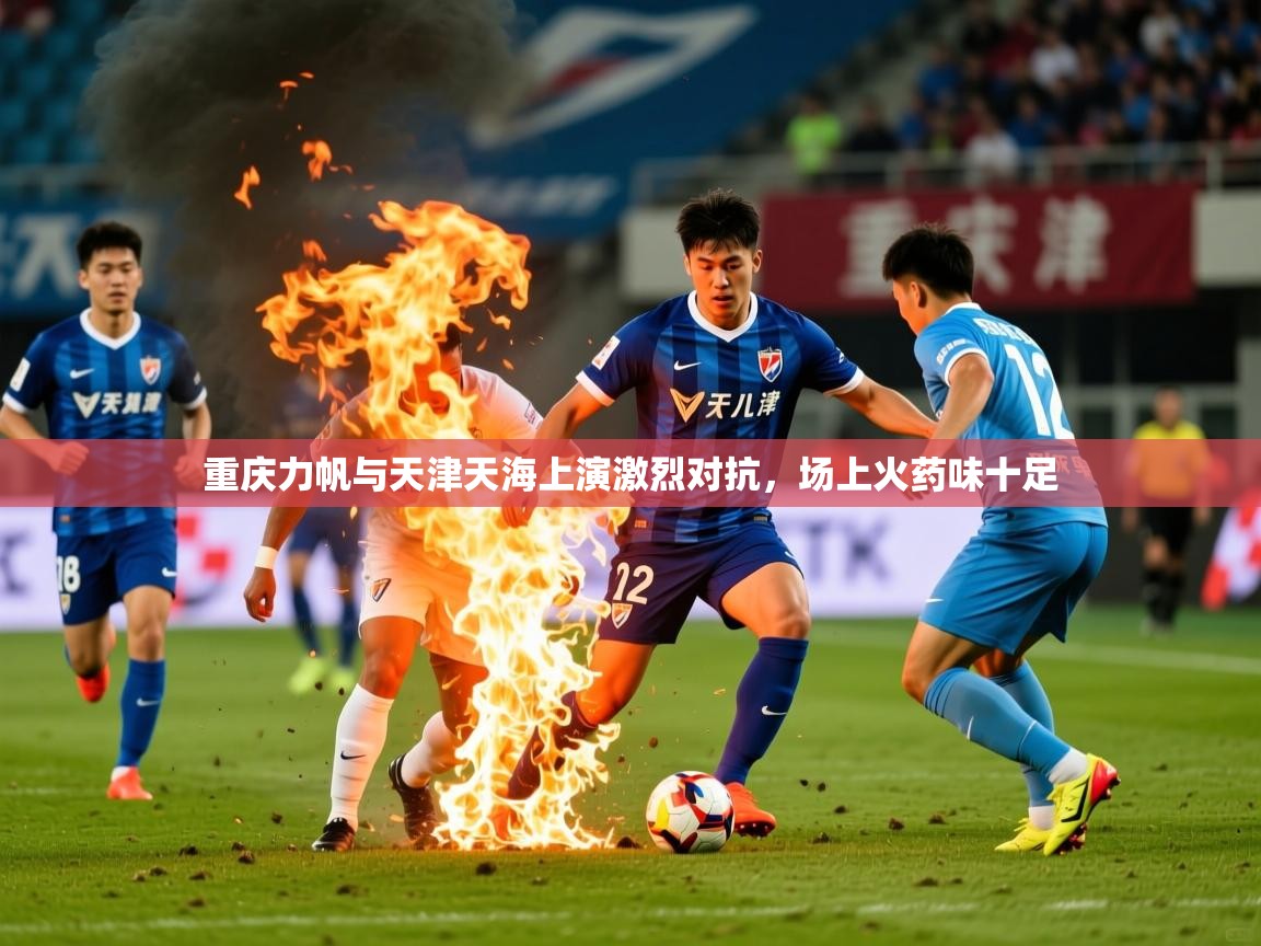 重庆力帆与天津天海上演激烈对抗，场上火药味十足