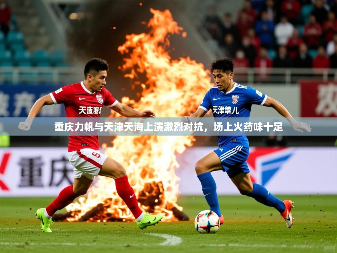 重庆力帆与天津天海上演激烈对抗，场上火药味十足