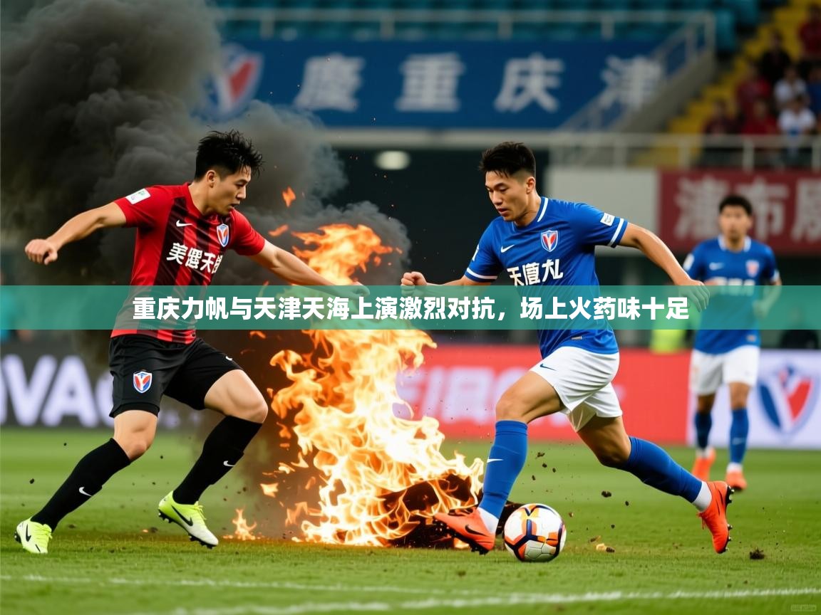 重庆力帆与天津天海上演激烈对抗，场上火药味十足