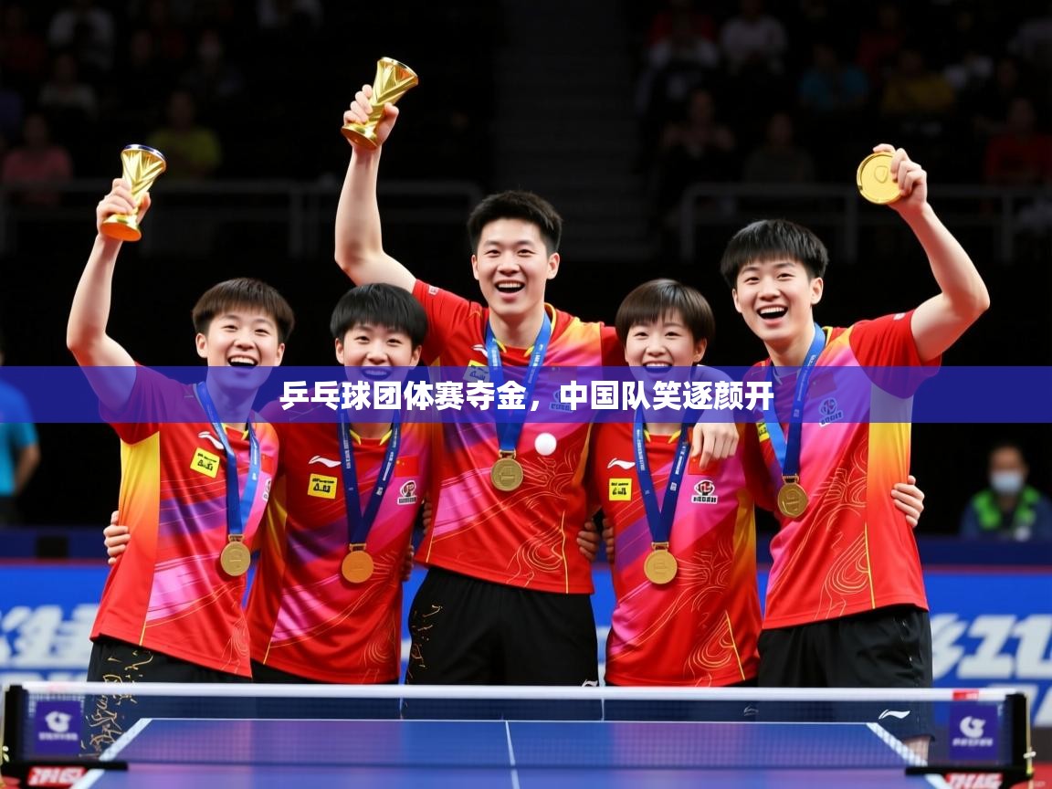 乒乓球团体赛夺金,中国队笑逐颜开 乒乓球团体赛夺金,中国队笑逐颜开